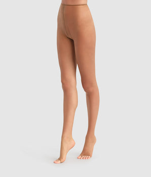 Teint de Soleil 17 toeless bronzer tights in terracotta