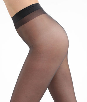 DIM Signature Galbe Prodigieux 25 curve control tights in black