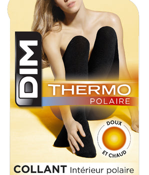 Collant chaud noir Thermo Polaire 143D