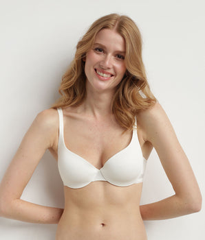 Soutien-gorge corbeille ampliforme nacre InvisiFree de Dim