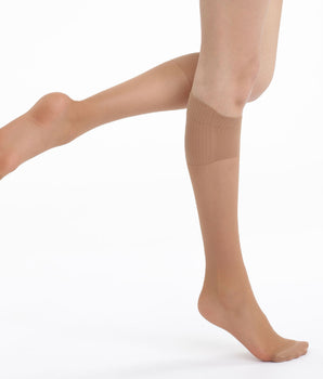 Pack of 2 Absolu Flex 20D Cinnamon Knee Highs