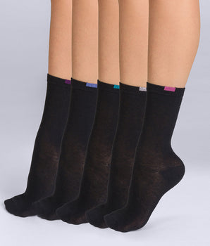 Pack of 5 pairs of EcoDIM socks for women