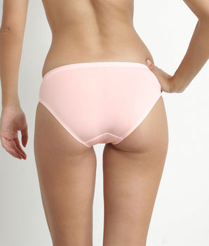 Culotte en microfibre rose ballerine InvisiFree de Dim