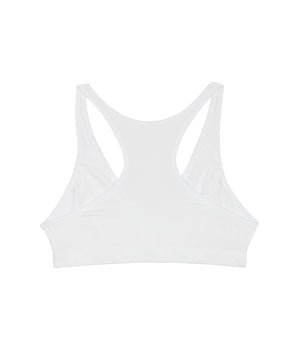 White sports bra DIM Pocket Micro Girl