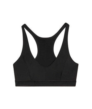 Black sports bra DIM Pocket Micro Girl