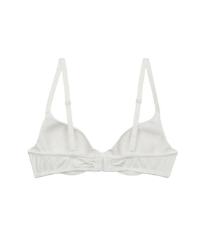 Soutien-gorge à coques blanc pour fille Dim Invisible