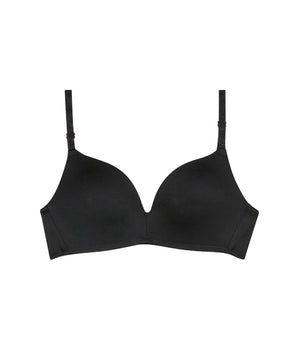 Black triangle bra with cups for girls Dim Invisible