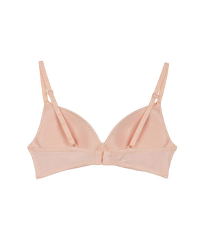 Nude triangle bra with cups for girls Dim Invisible