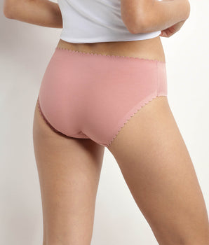 Lot de 2 slips femme en coton stretch Rose et Ruby Body Touch Easy