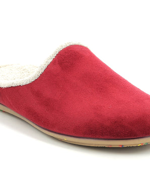 Chaussons rouge pour femme