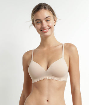 Soutien-gorge triangle paddé sans armatures Nude Daily Micro