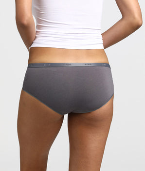 Pack of 3 taupe, pink and grey boxers Les Pockets EcoDIM