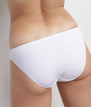 Slip blanc EcoDIM en coton